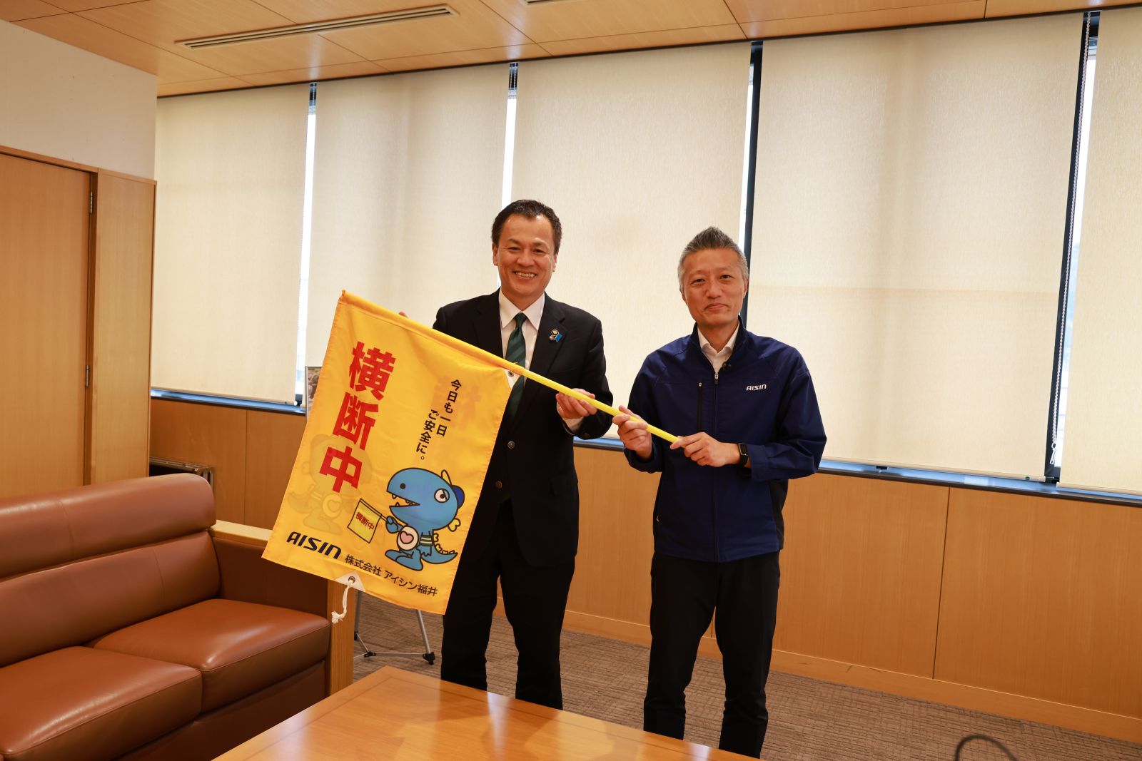 インタビューを受ける社員のイメージ